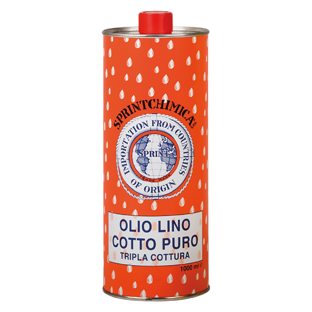 olio di lino cotto non asciuga